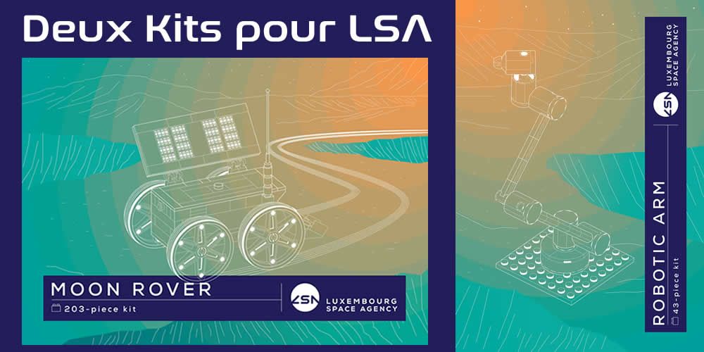 2 Kits pour la Luxembourg Space Agency