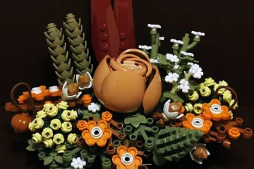 Centre de table fleurie