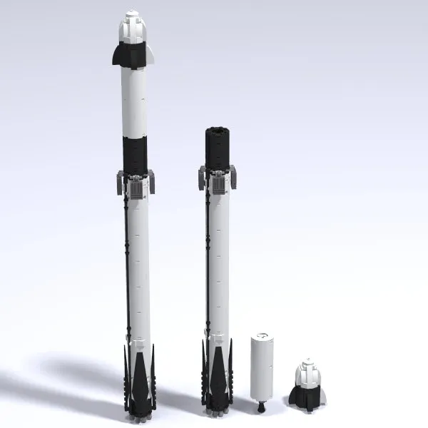 Falcon 9 avec Crew Dragon