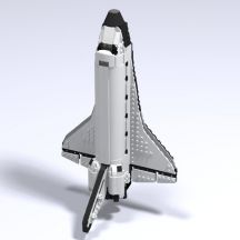 Space Shuttle seule