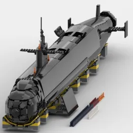 Sous marin Classe Triomphant v3