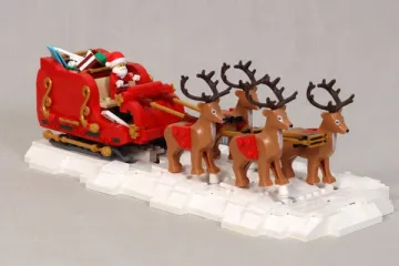 Traineau du pere noel