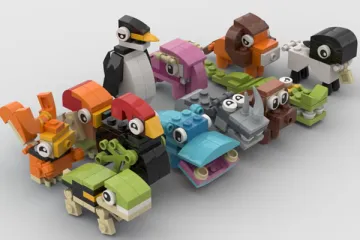12 mini Animaux