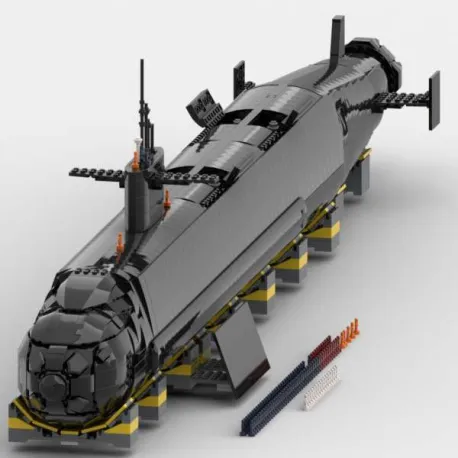 Sous marin Classe Triomphant v3