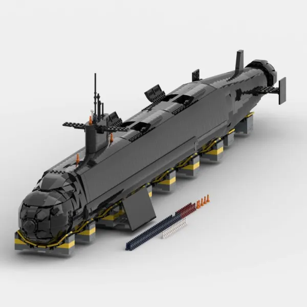 Sous marin Classe Triomphant v3