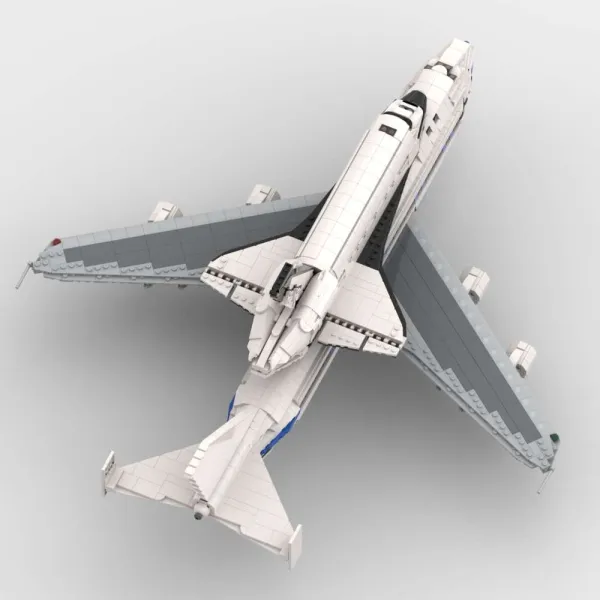 747 avec la navette colombia