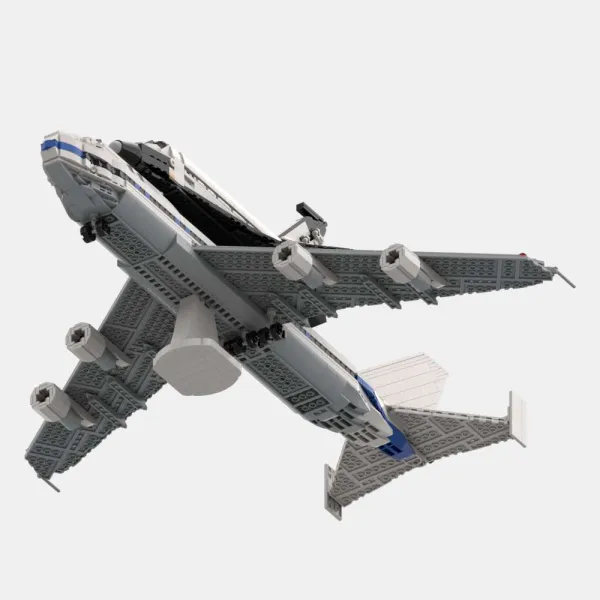 747 avec la navette colombia